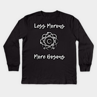 More Bosons (dark) Kids Long Sleeve T-Shirt